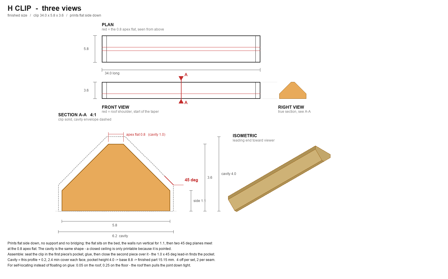 Corkboard Logo Plaque — CAD render